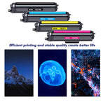 Lade das Bild in den Galerie-Viewer, TN-227 TN227 High Yield Toner Cartridge 4 Pack Compatible for Brother TN227 TN223 TN-227BK/C/M/Y MFC-L3770CDW HL-L3290CDW HL-L3270CDW MFC-L3750CDW MFC-L3710CW L3210CW Printer Ink
