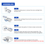 Charger l&#39;image dans la galerie, TN-760 Toner Cartridge and DR-730 Drum Unit Set Compatible for Brother TN760 TN730 DR730 use with DCP-L2550DW HL-L2350DW MFC-L2710DW MFC-L2690DW Printer (4x TN760 Toner, 1x DR730 Drum Unit )
