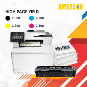 Amstech 1-Pack Compatible Toner for HP CF410A for HP Color LaserJet Pro MFP M477fnw M477fdn M477fdw M377dw Pro M452dw M452nw M452dn Printer (Black)